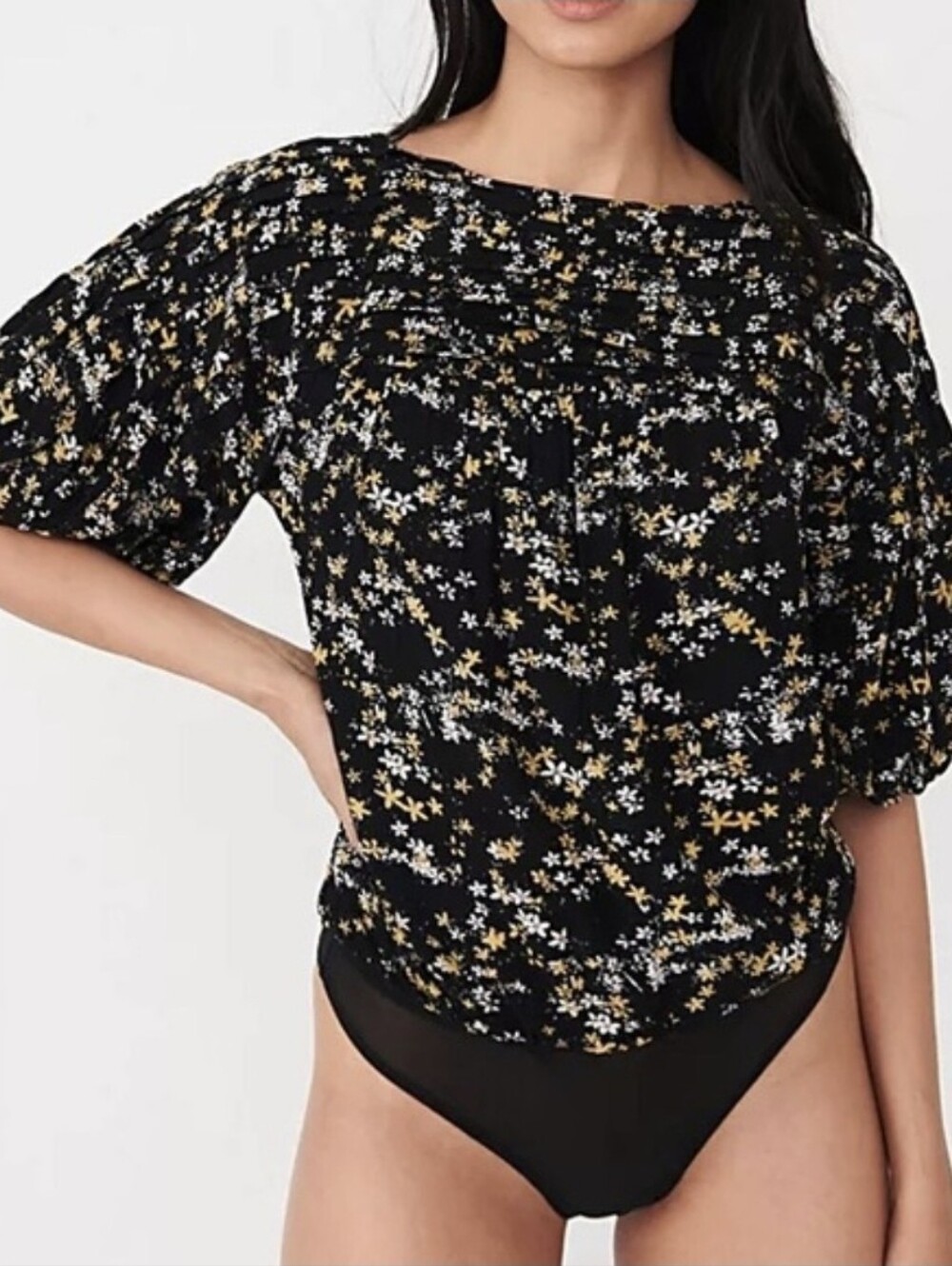 Free People Dessa Bodysuit-Sz S